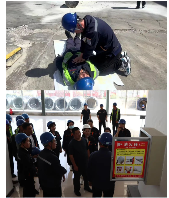 甘肅騰遠建材開展消防安全知識培訓(xùn)及消防演練 甘肅騰遠建材開展消防安全知識培訓(xùn)及消防演練